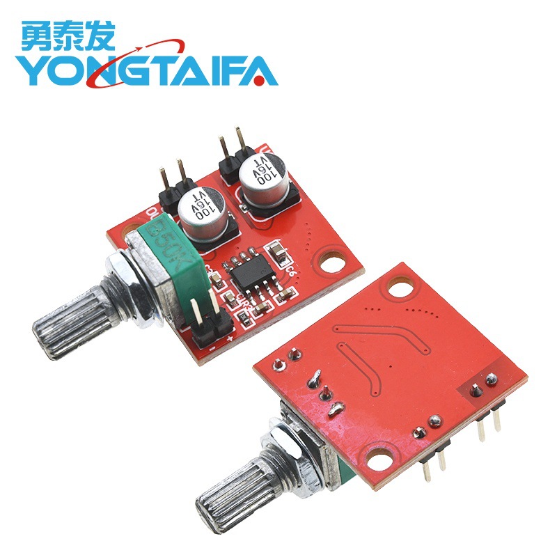 LM386 electret microphone amplifier board microphone pickup module can drive headphones and low-power speakers