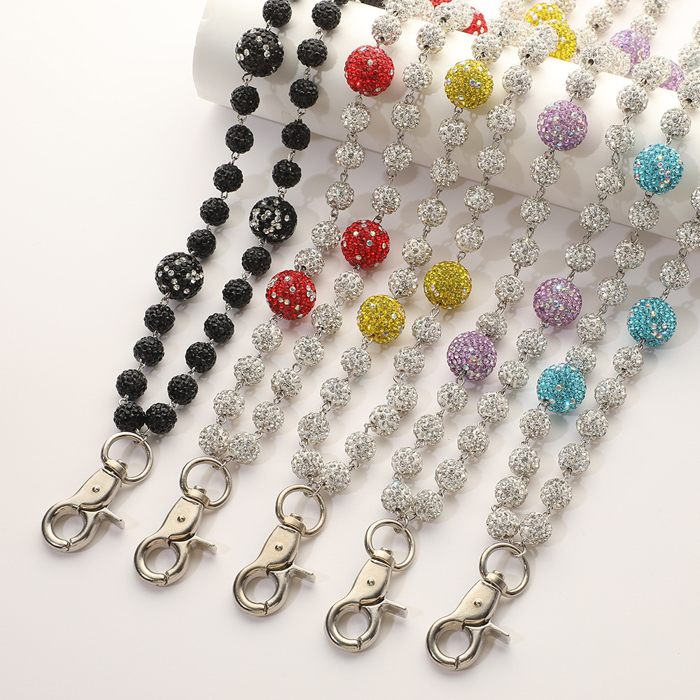 Foreign trade cross-border fashion hip hop pants chain high quality diamond star diamond ball body chain waist chain men's and women's friendship chain