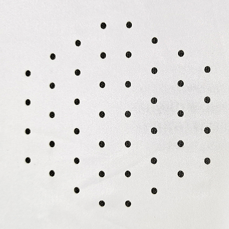 Dongguan Houjie fabric laser punching clothing laser punching fabric laser cutting fabric punching processing