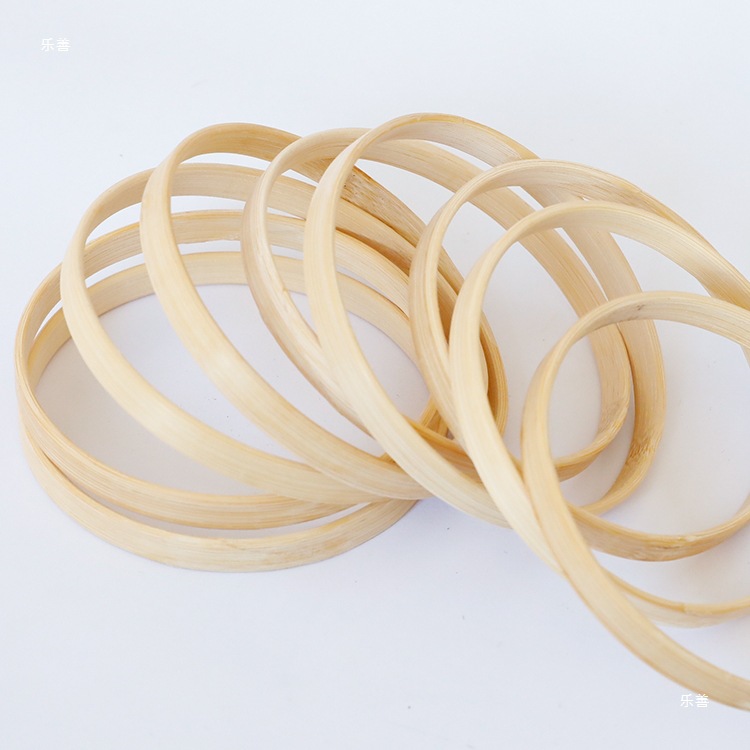 Youjian Embroidery Inner Circle Bamboo Embroidery Stretch Embroidery Wedding Set Decoration Material Handmade Dream Catcher Bamboo Embroidery Wood