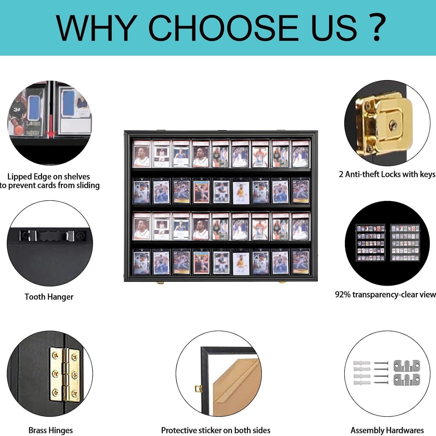 Деревянная рамка для оценки карт PSA, рамка для карт BGS, ручная работа