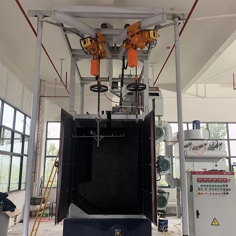 Used Hook-Type Polishing Machine, Hook-Type Automatic Polishing Machine, Dust Removal, Rust Removal, Surface Cleaning