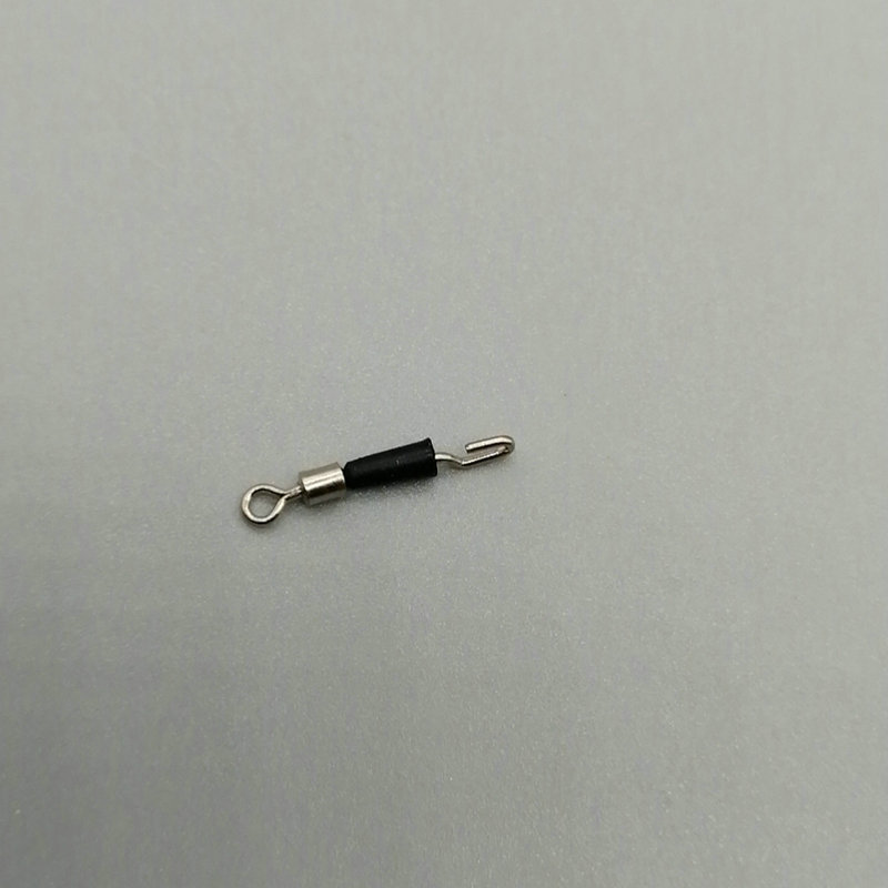 Wholesale rubber quick sub-wire clip anti-entanglement eight ring connector express pin wire clip fishing supplies small accessories