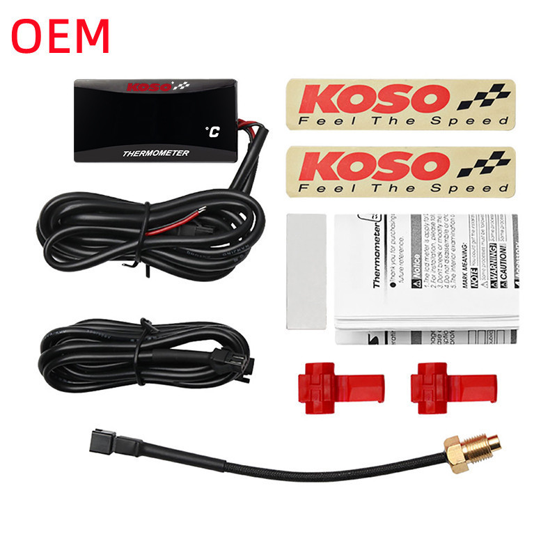 KOSO измеритель температуры воды универсальные модифицированные аксессуары KOSO ультратонкий цифровой термометр