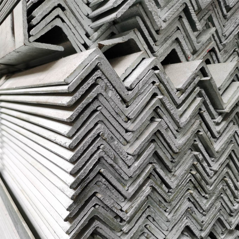 Foshan Spot Galvanized Angle Iron Triangle Iron Frame Angle Steel Bracket Q235B Hot-Rolled Angle Iron Universal Galvanized Angle Steel