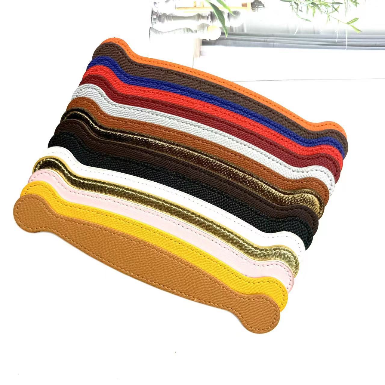 Handler with in stock wholesale packaging box handle leather handle handle handle ring gift box handle pu leather handle gift box handle