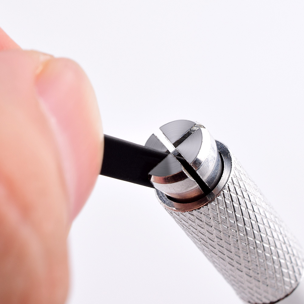 0.18mm fine needle silk embroidery blade fake leather practice embroidery needle black leather embroidery hand needle