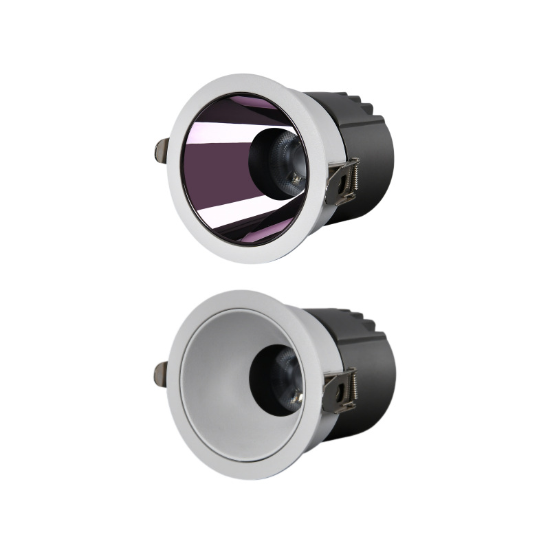 Full spectrum led spotlights without sub-spot Ra98 deep anti-glare embedded household net Red Hill spotlights wholesale