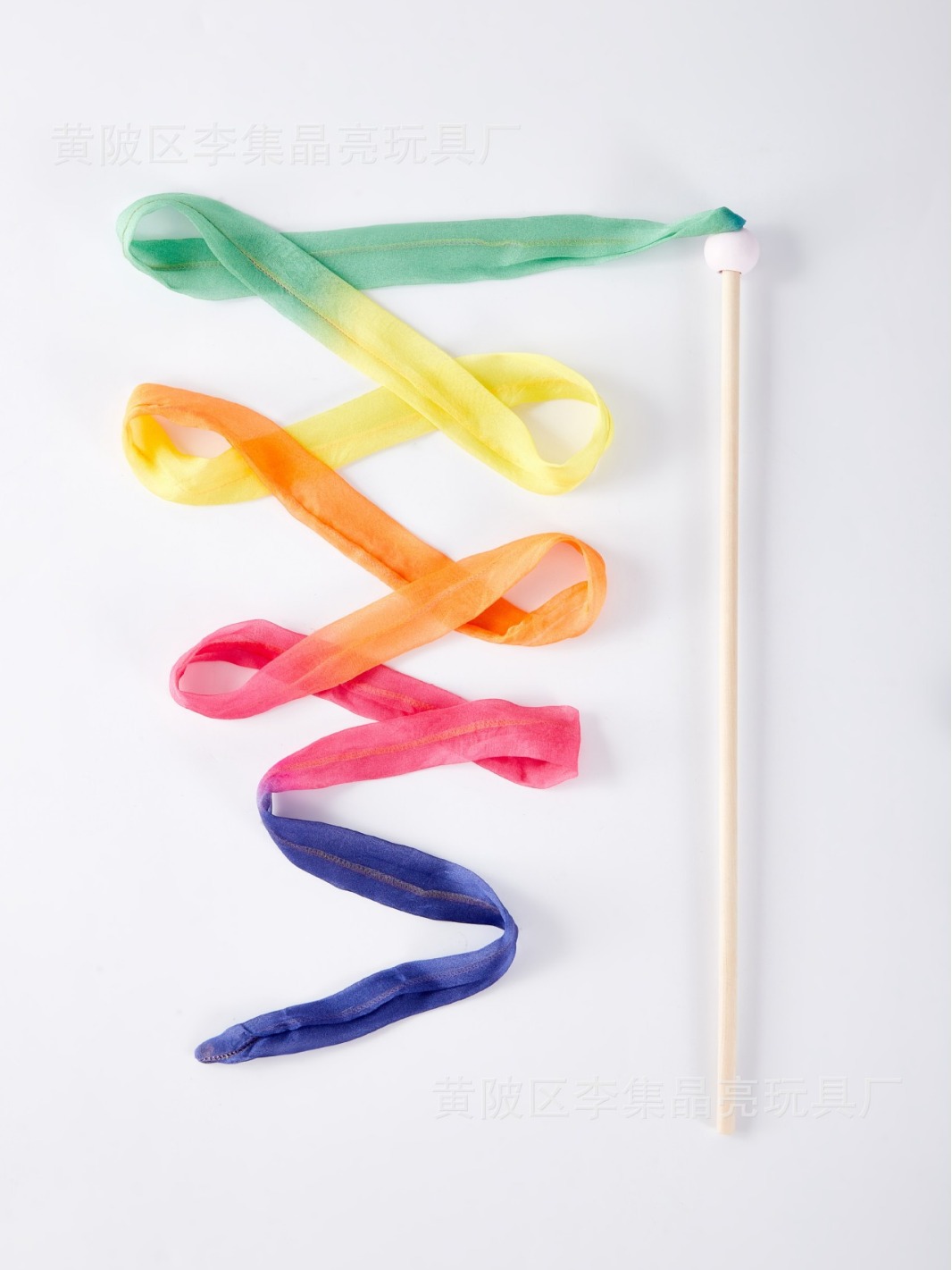 Шелковая танцевальная лента 2 м гимнастическая лента для детей