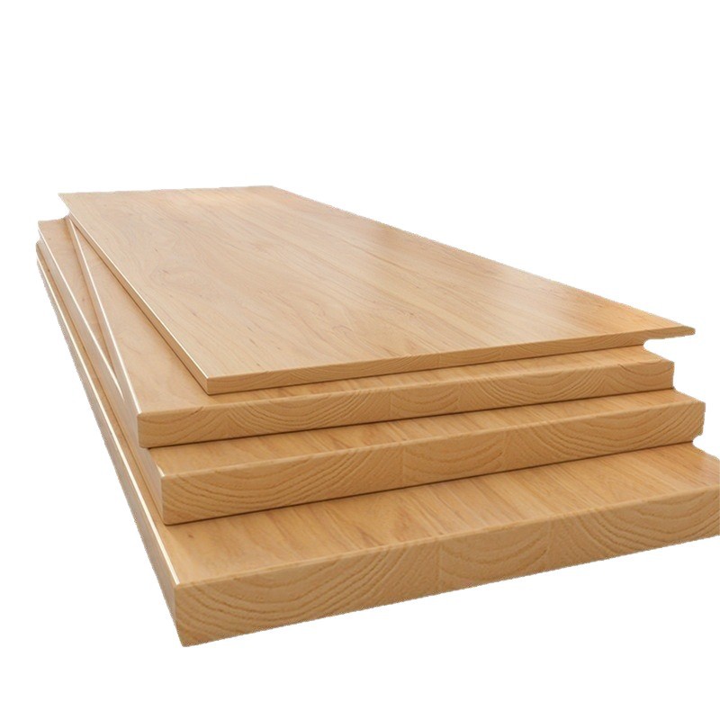 Solid Wood Board Desktop Board Pine Elm Ash Wood Cherry Wood Window Sill Board Dining Table Desk Solid Wood Large Board Log Batch
