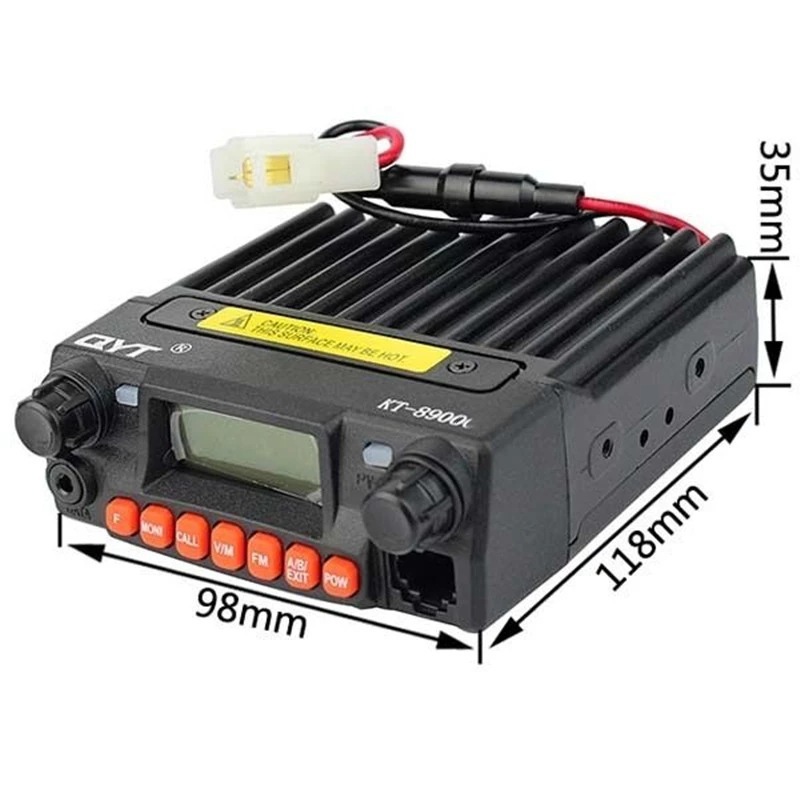 QYT Quanyitong walkie-talkie palm treasure KT8900 mini car station UV two-segment car radio manufacturer