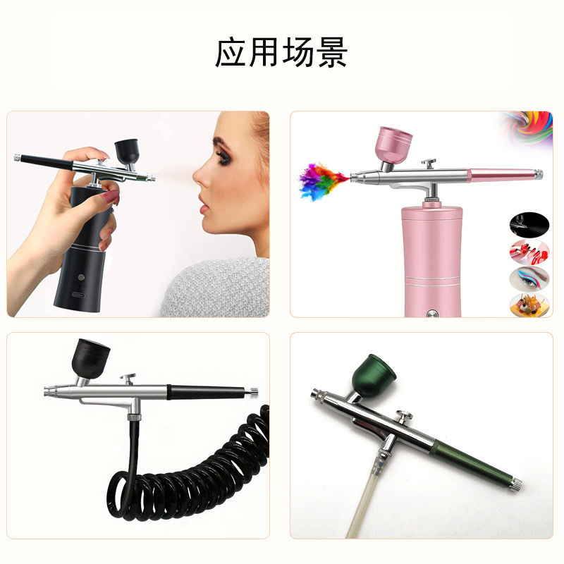 Spray gun nail art oxygen injection instrument spray gun beauty instrument hydrating artifact spray nail polish color painting special tattoo