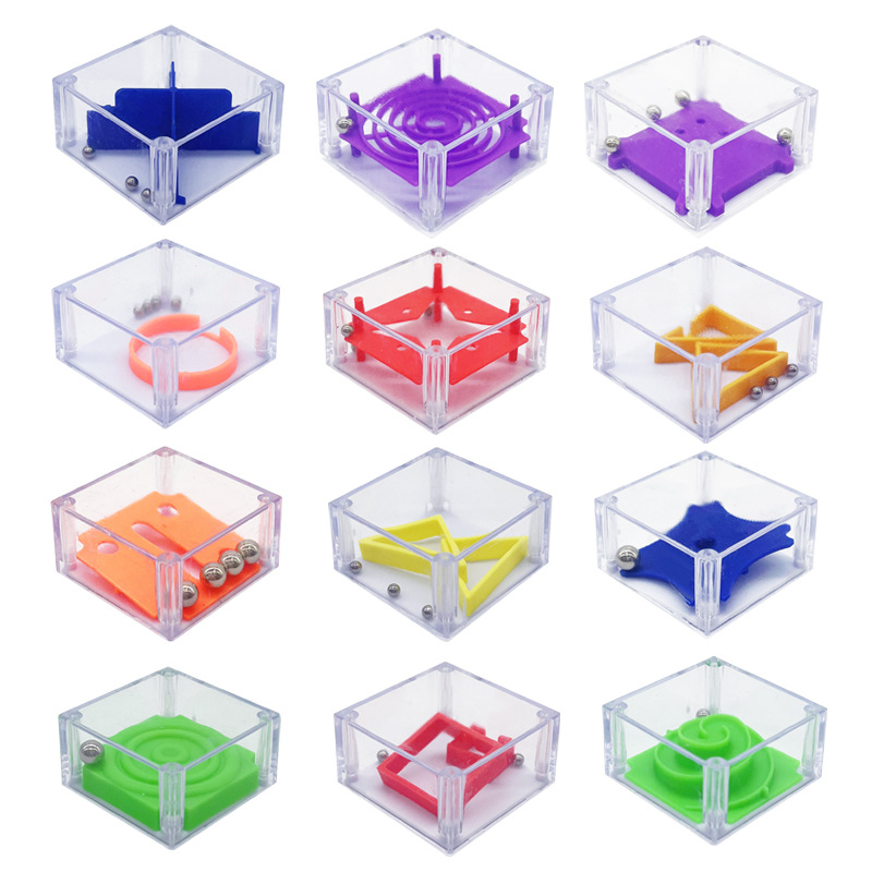 Decompression puzzle cross-border hot selling mini balance walking bead maze ball maze game handheld decompression creative toys