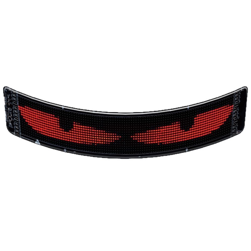 Led Car Soft Screen USB Car Front and Rear Window Flexible Expression Screen Happy Mff Car Sticker Devil's Eye Display