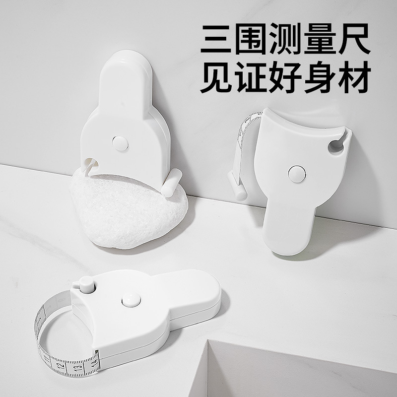 автоматическая рулетка для измерения талии, телескопическая, с двойной стороной