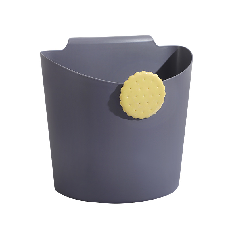 Uncovered Kitchen Trash Can Storage Bin Hanging Classification Desktop Bedroom Irregular Household Bathroom Cabinet