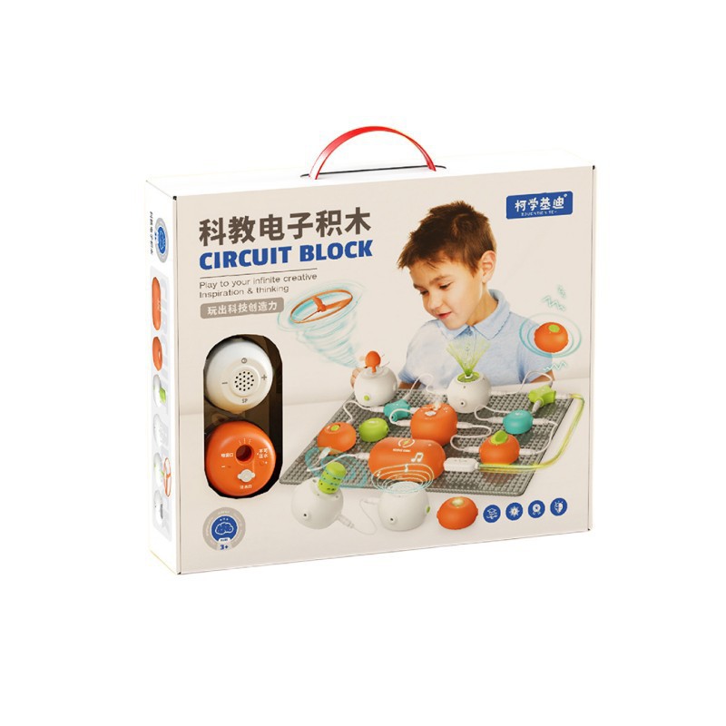 Factory Direct Supply of Educational Assembly Science and Physics Building Blocks, Complete Set of Experimental Electronic Circuit DIY Science and Education Toys