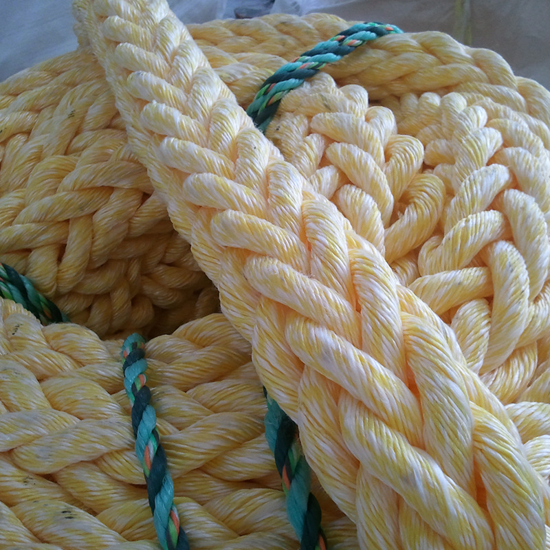 Production of Nylon Cable Wholesale Eight-Strand Braided Twelve-Strand Anchor Rope Composite Polypropylene Polyester Wire Marine Cable