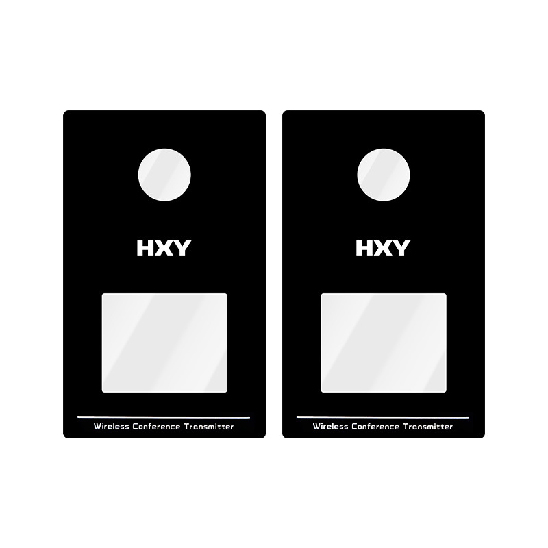 Silk Screen Pmma Acrylic Panel Anti-Scratch Display Lens Window Mirror Black Transparent Lens Panel Manufacturer Production