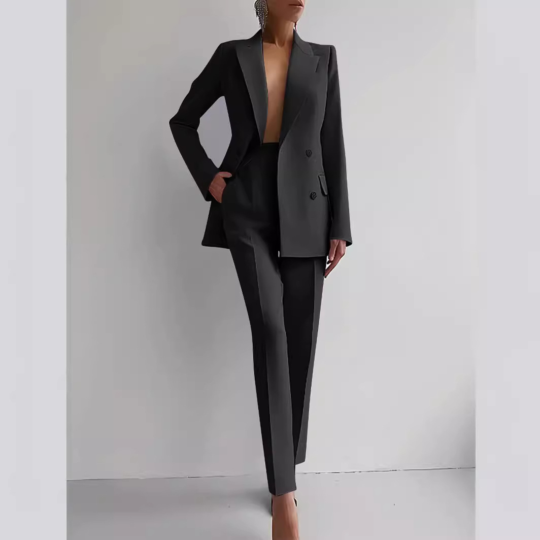 2024 Spring Amazon Foreign Trade Cross-border Fashion Casual Business Wear Women's Suit suit