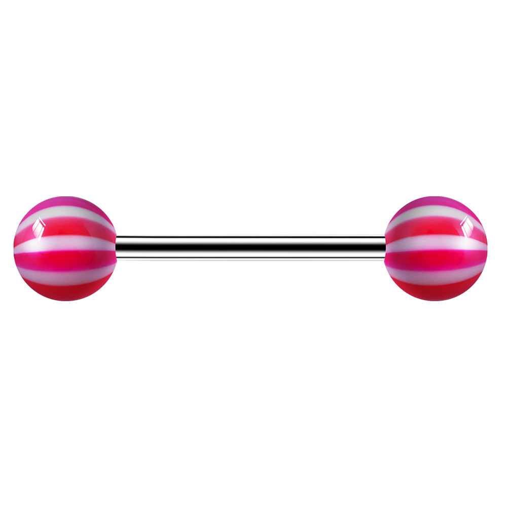 in stock random combination of acrylic tongue nail suit puncture jewelry Amazon human body puncture cross-border manufacturers