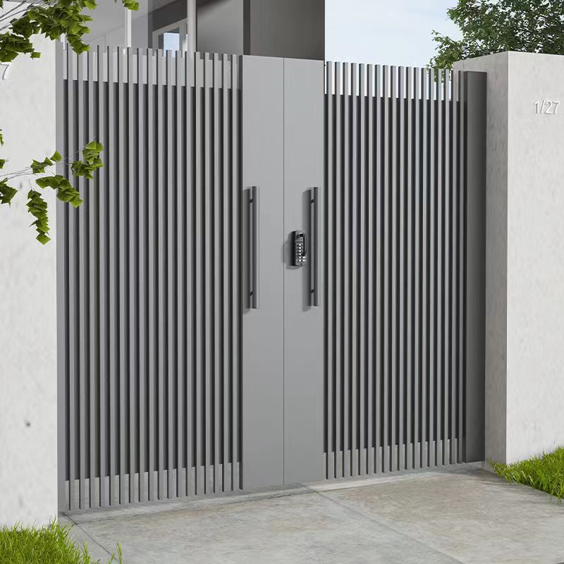 New Chinese-style Aluminum Alloy Door Rural Self-built Home Door Courtyard Door Villa Community Aluminum Art Door