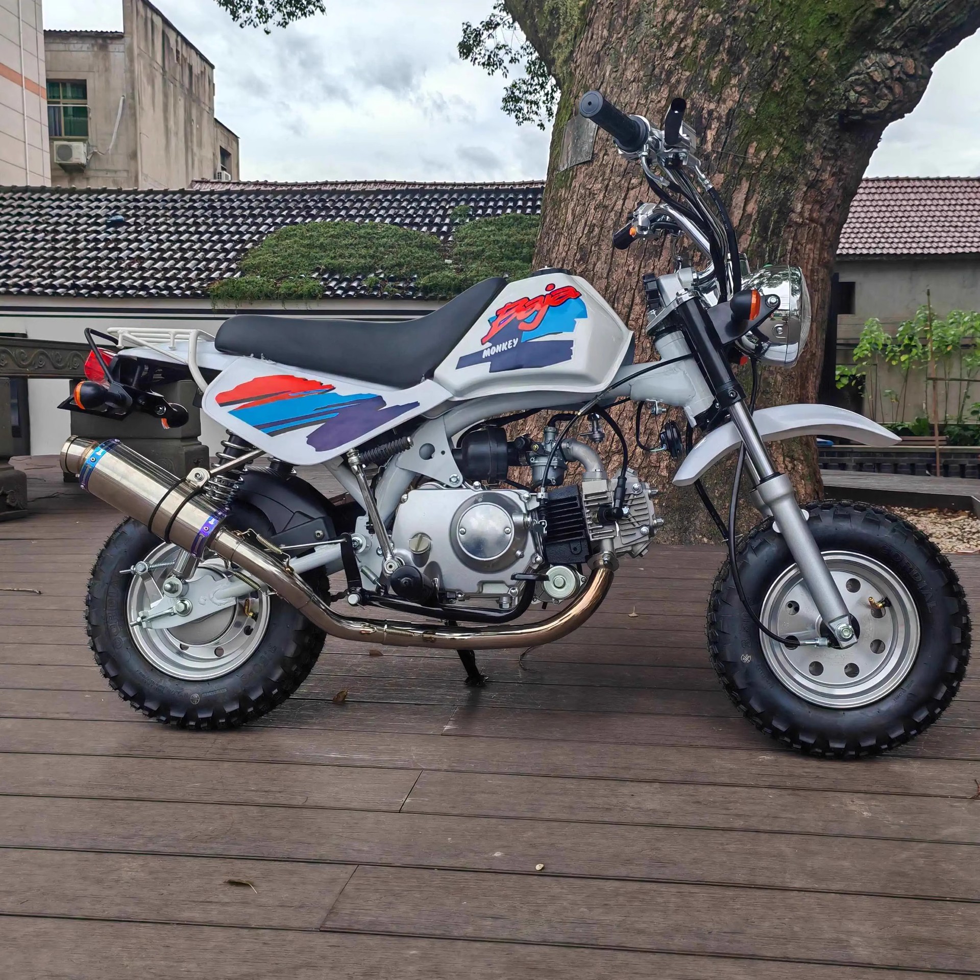 Мотоцикл Monkey ретро взрослый бензиновый скутер легкий топливный мотоцикл мини мотоцикл