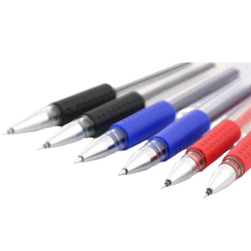 European Standard Gel Pen 0.5mm Bullet Needle Pen Ballpoint Pen Carbon Water-Based Pen Signature Pen Office Exam Pen