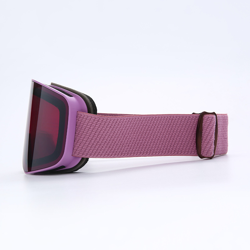 Wholesale large frame snow goggles cross-border foreign trade adult ski goggles outdoor glasses large field of view can be card near-sight glass/HX14