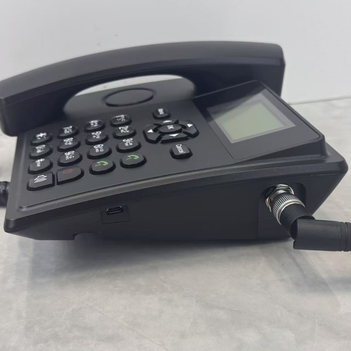 2G/3G/4G Gsm Plug-In Sim Dual Card Wireless Telephone Black Business Home Fixed Landline Cross-Border