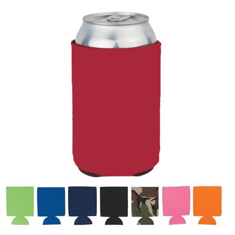 Cross-Border Direct Supply of Foldableable Diving Material Portable Cup Sleeves Neoprene Sublimation Silk Screen Coke Glass Cup Sleeves