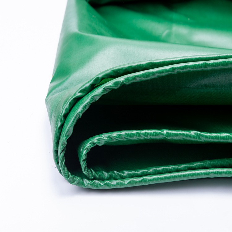Thickened Wear-Resistant Waterproof Tarpaulin 300g Coated Plastic Cloth Outdoor Cargo Yard Cover Wholesale Engineering Rainproof Tarpaulin