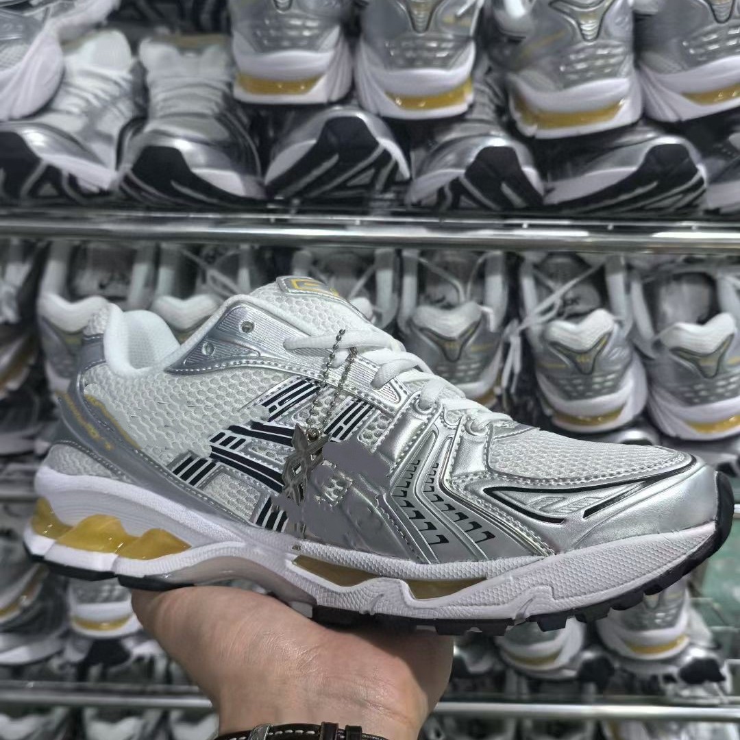 Foreign Trade Cross-Border K14 Outdoor Retro Trendy Versatile Fabric Synthetic Leather Cushioning Casual Running Shoes Kayan14