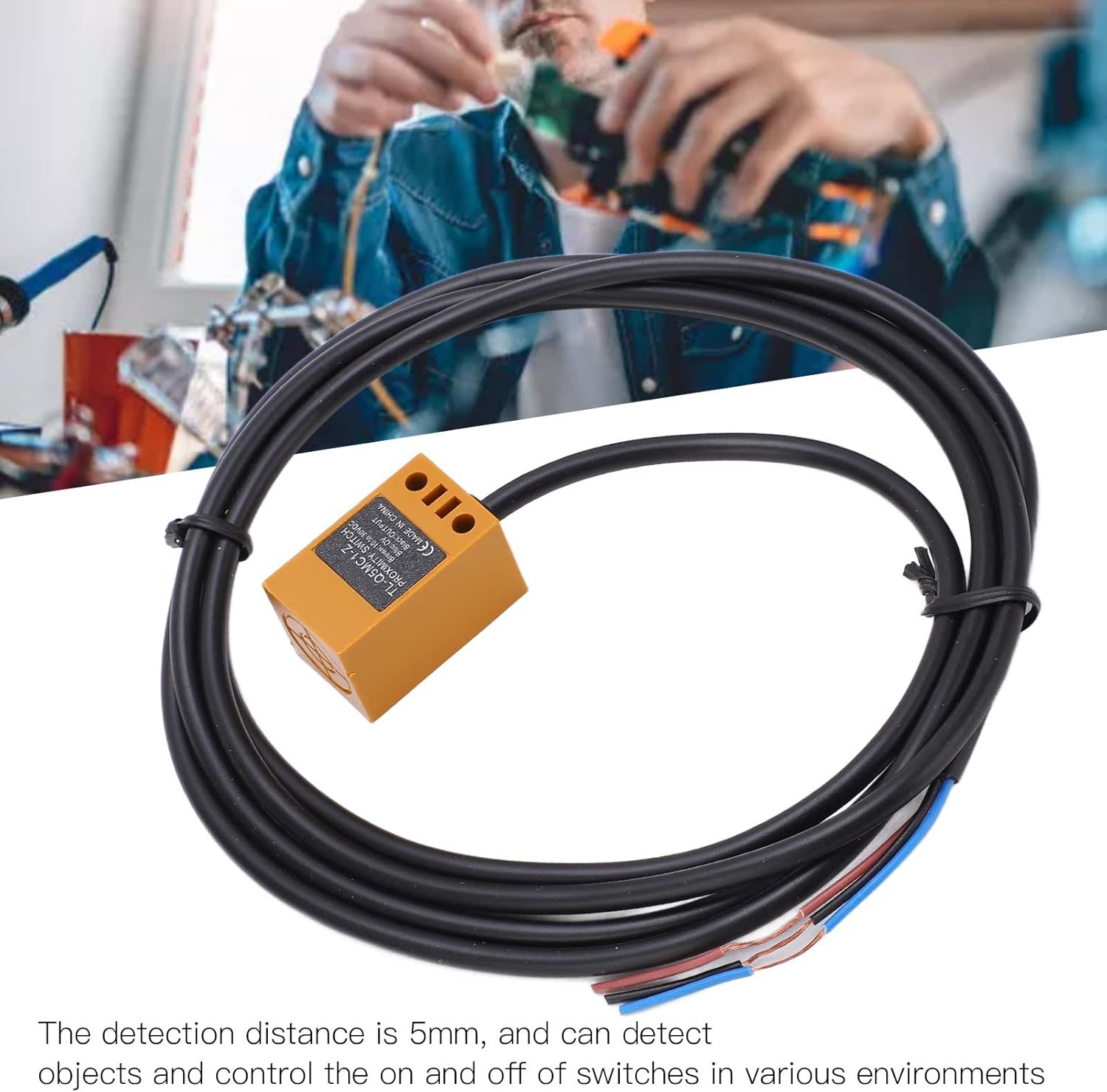 Inductive Proximity Sensors Dc 10-30V Quadratic Proximity Sensor