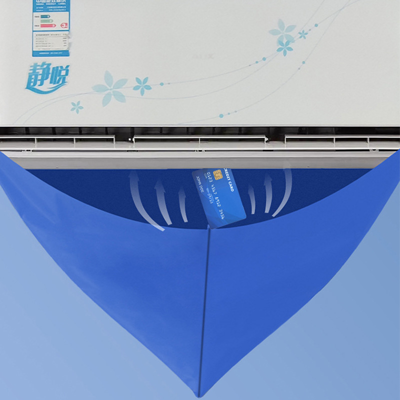 Household air conditioner cleaning water receiving hood air conditioner water receiving bag hanging type internal machine tool set cleaning universal water collecting bag