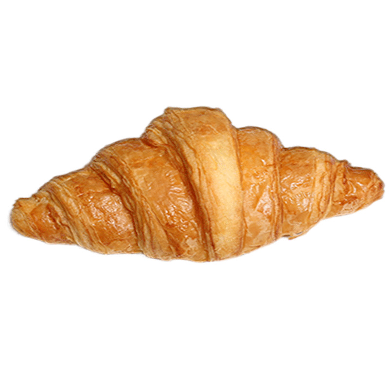 60 Pack Commercial Ode Croissant Semi-finished Baking Bread Hamburger Tea Restaurant Breakfast Afternoon Tea Croissant