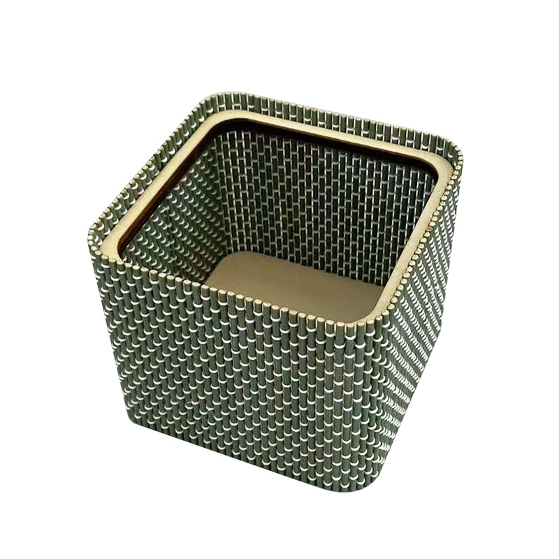 Carbonized gyptian star round with round beads bamboo curtain jewelry box creative storage box finishing storage box Amazon manufacturers
