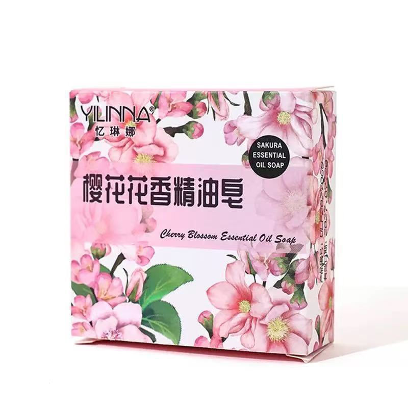 [Yilina Factory Direct Sales Wholesale One Piece Drop Shipping Cherry Blossom Essential Oil Soap and Others