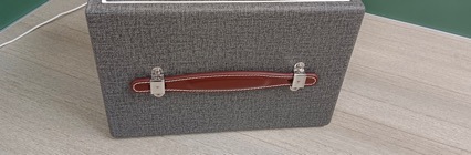 Manufacturer Produces Gift Box Leather Handle Pu Leather Handle with Leather Handle Pu Satchel Genuine Leather Bag with Leather Rope Hand Strap