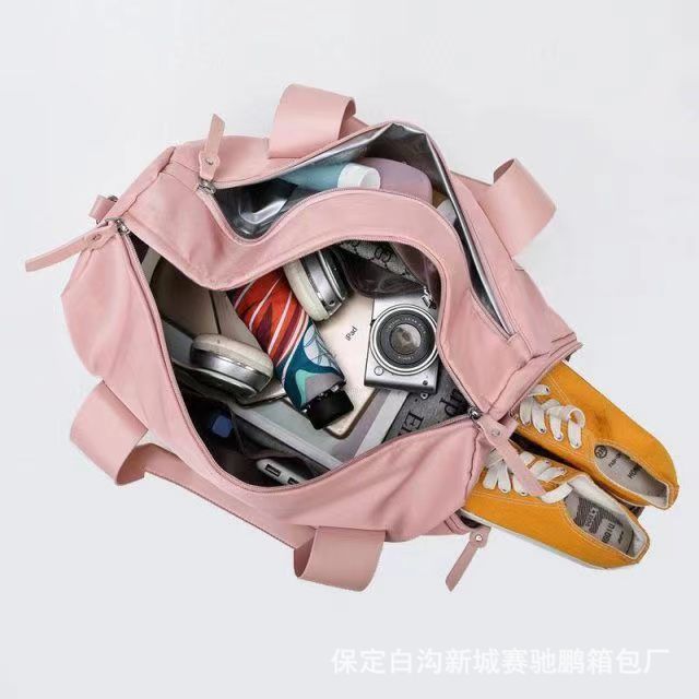 Large Capacity Travel Bag Women's Waterproof Swimming Bag Travel Bag Men's Single Shoulder Crossbody Fitness Bag Yoga Bag with LOGO