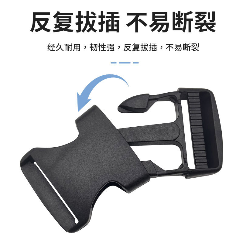 Manufacturers in stock supply plastic buckle high quality pom buckle waist bag adjustment buckle female buckle single pull strap buckle