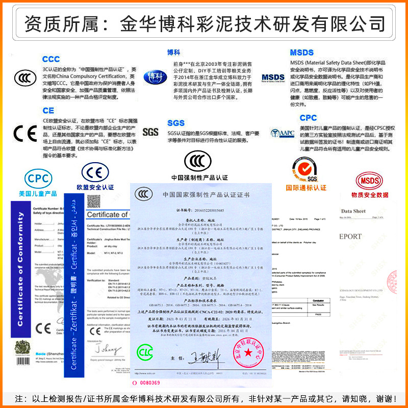 Large Quantity Customized Environmentally Friendly European Standard Non-Mouldy En71 Heavy Metal Lead Content 2Ppm Inner High White Clay Pottery Clay