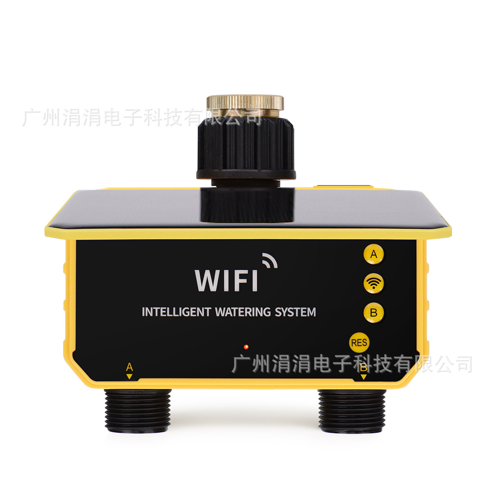 Solar Timing Flower Watering Automatic Irrigation WIFI Intelligent Control Garden Balcony Vegetable Garden Watering Controller
