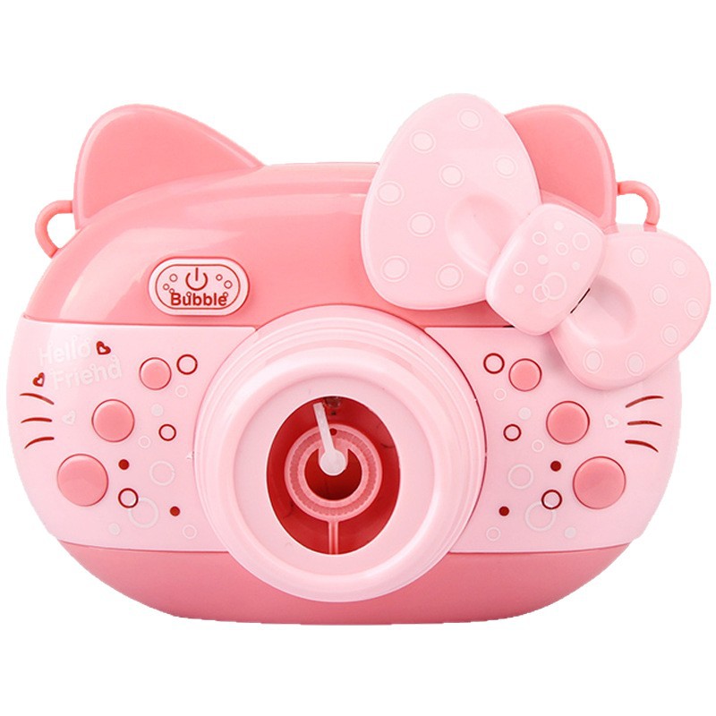 Bubble Machine Kidsren's Handheld Electric Toy Blowing Bubble Water Girl Heart Ins Popular Hot Model Fully Automatic Bubble Gun 3