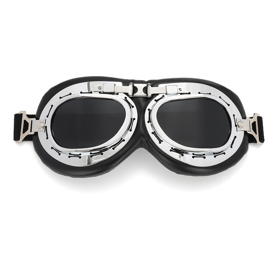 Retro Harley Kading Goggles Motorcycle Riding Glasses Electric Car Helmet Decoration Outdoor Sports Goggles