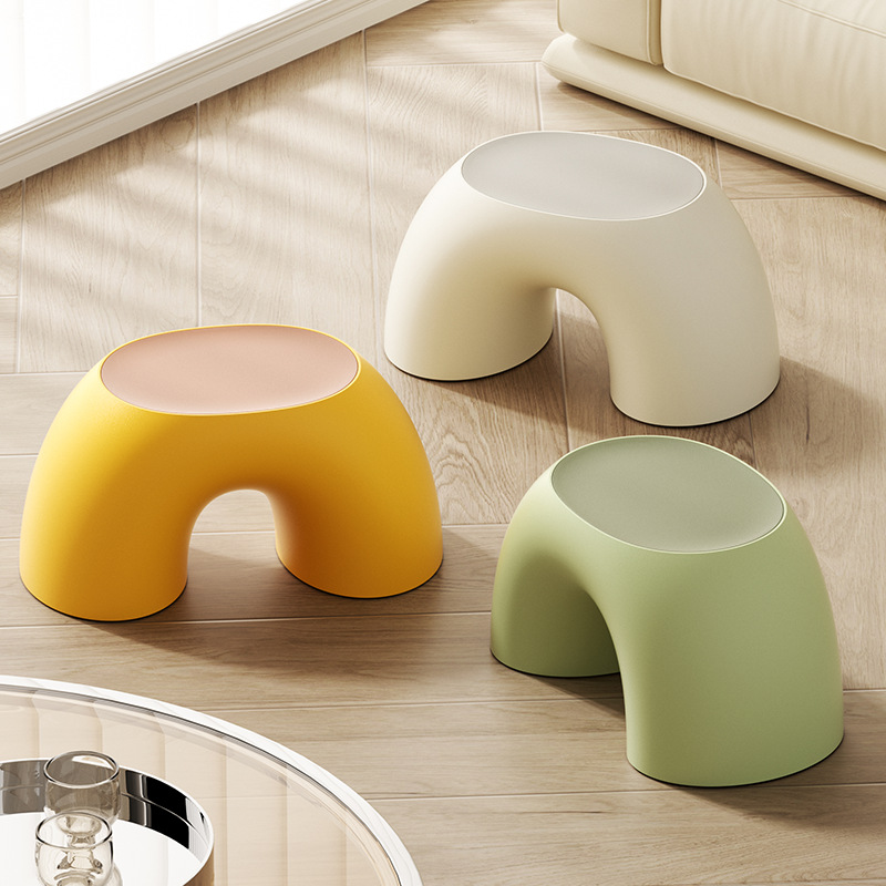[Liangshe Original] Stool Household Living Room Plastic Bench Children's Stool Household Low Stool Bathroom Stool Small Bench