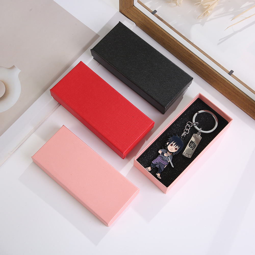 Однотонная длинная коробка для ювелирных изделий простая универсальная коробка для часов подарочная коробка для подвесок