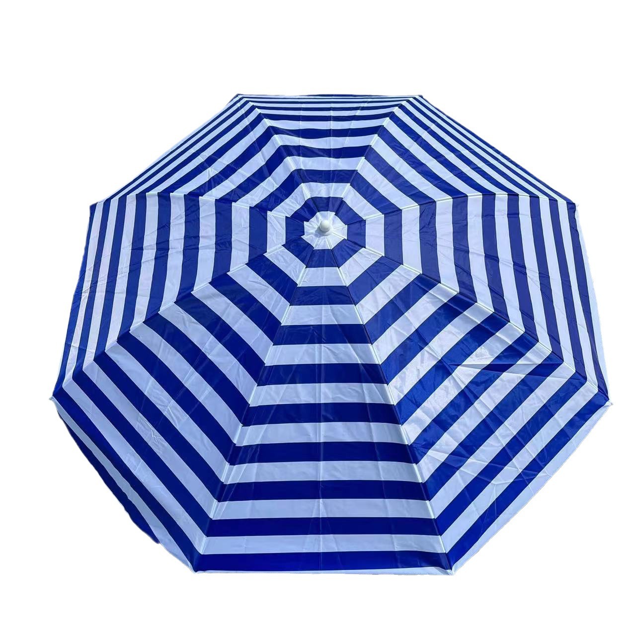 Factory Direct Sales Spot 2m Stripesd Sun Umbrella Stall Garden Umbrella Portable Advertising Umbrella Beach Umbrella