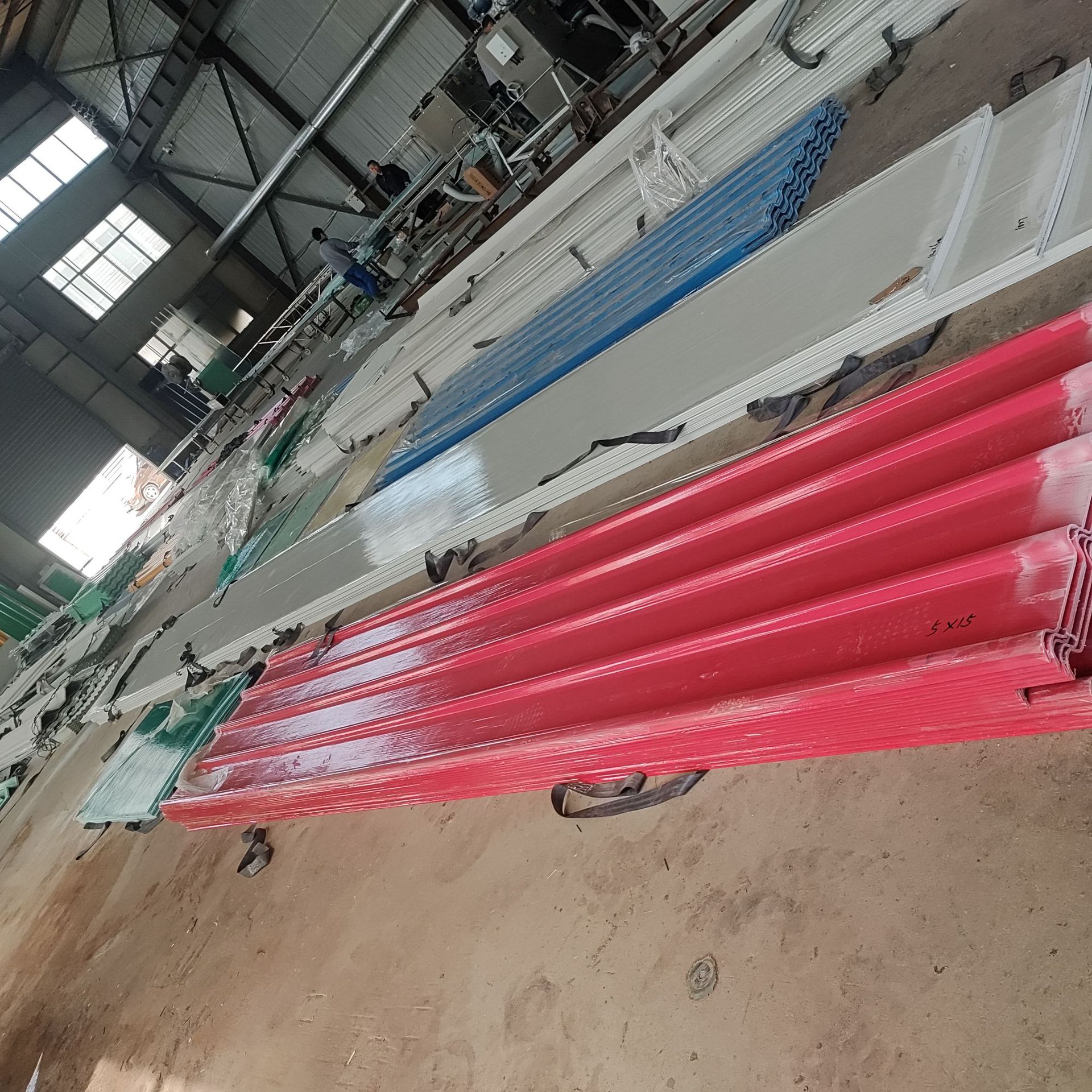 Transparent Sun Panel Lighting Panel House Endurance Panel Frp Blue Outdoor Canopy Sunshade Heat Insulation Uv Protection