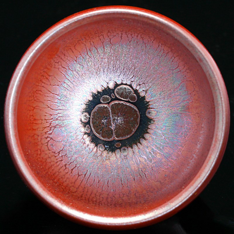 Jianyang Shuiji Jianzhan Oil Drops Partridge Spots Rabbit Millet Wood Burning Iron Rust Spot Raw Iron Fetal Master Cup Tea Cup Tea Cup